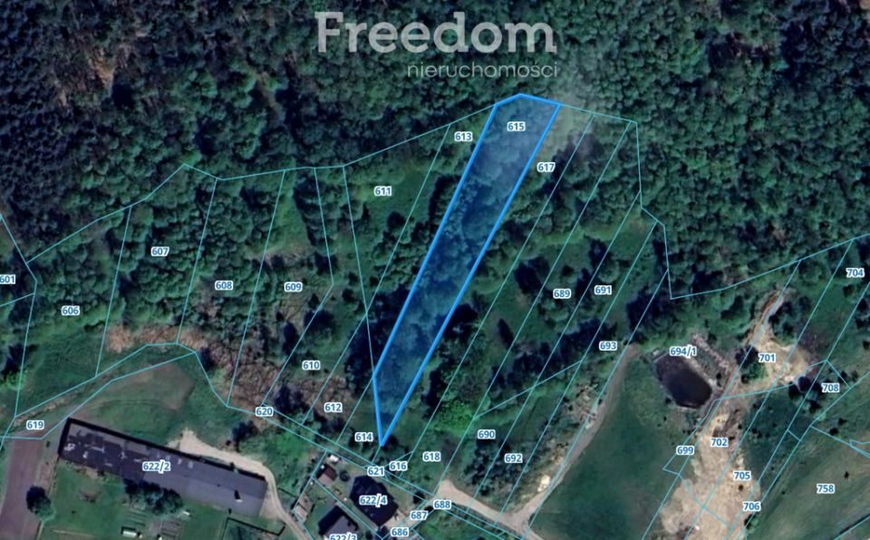 Działka leśna Rybnik