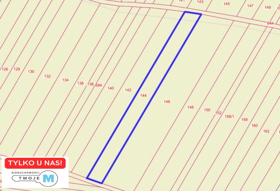 Działka rolna Osiny