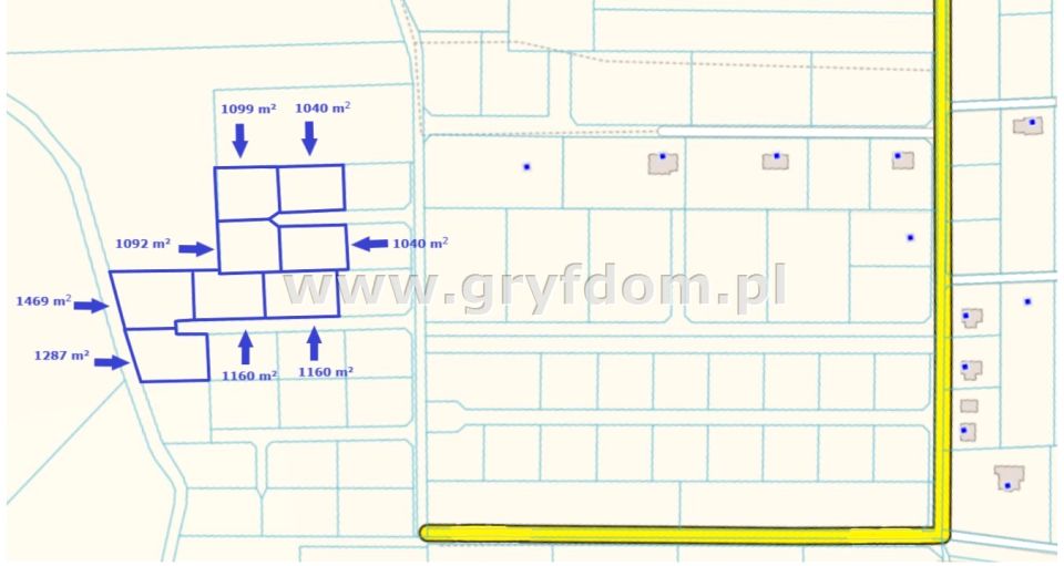 Działka budowlana Gryfice