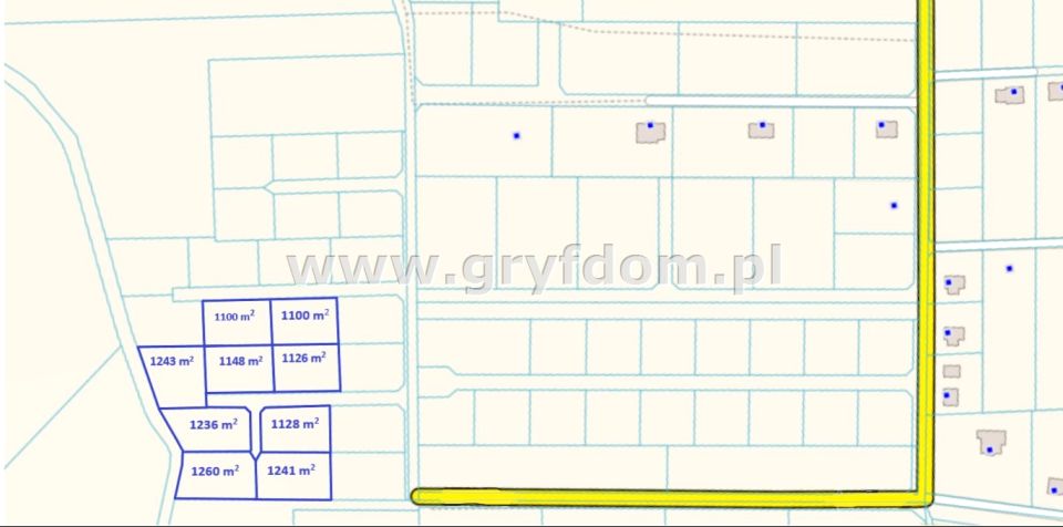 Działka budowlana Gryfice