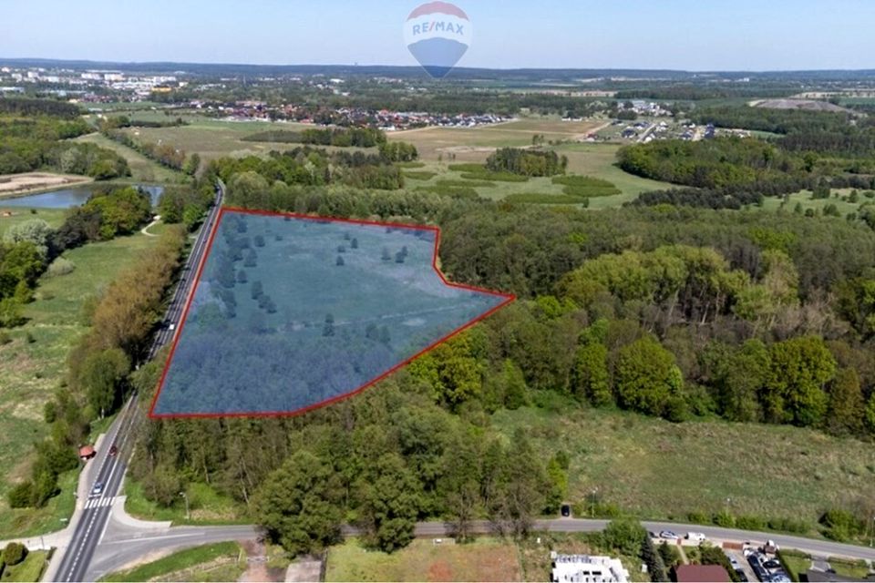 Działka inwestycyjna Osiek