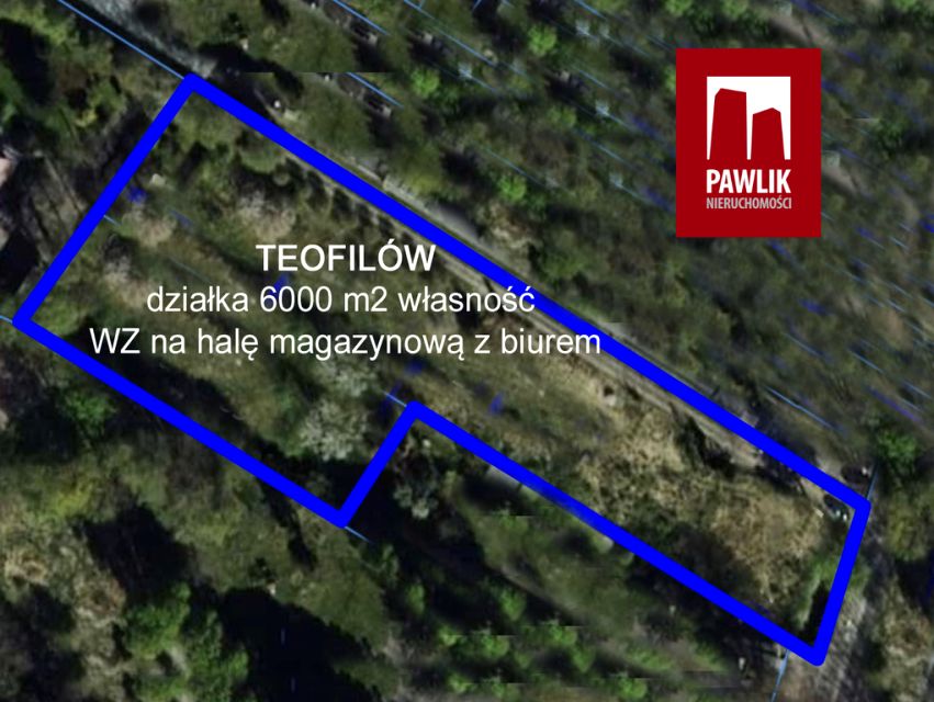 Działka przemysłowa Łódź