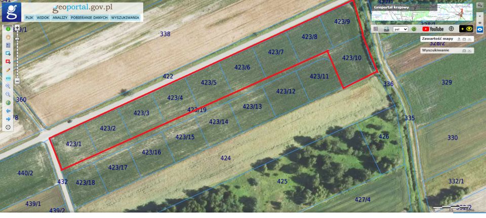 Działka budowlana Jarosław