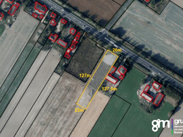 Ogrodzona działka sprzedam