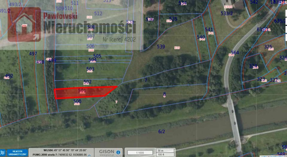 Działka inna Ochodza