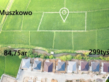 Działka budowlano-rolna Muszkowo