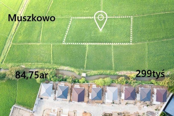 Działka budowlano-rolna Muszkowo