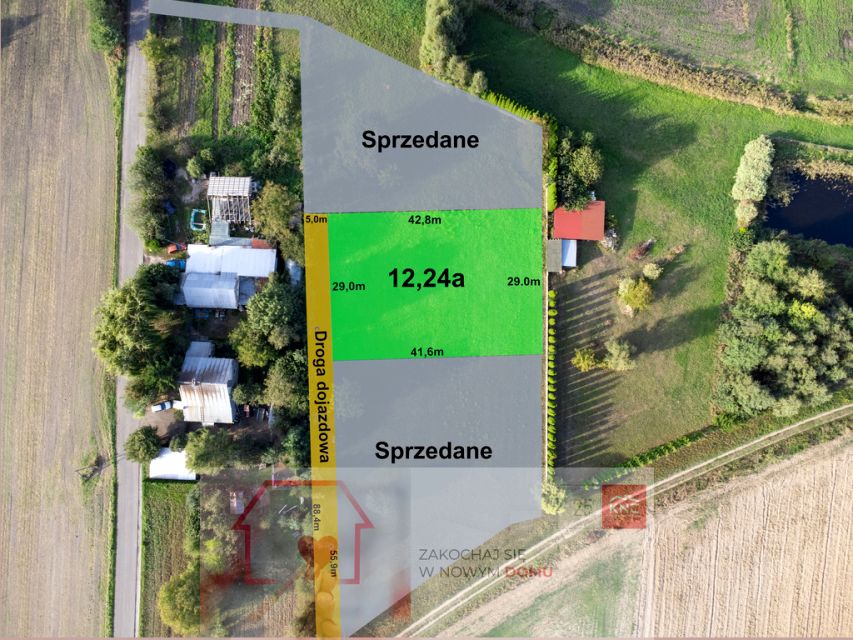 Działka budowlana Starościce