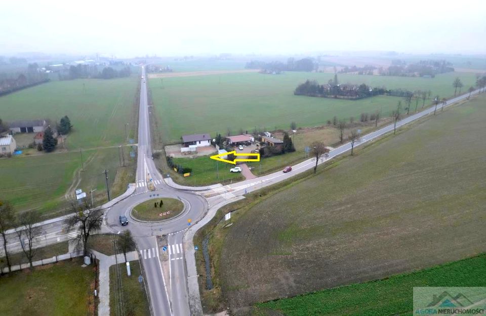 Działka usługowa Zągoty