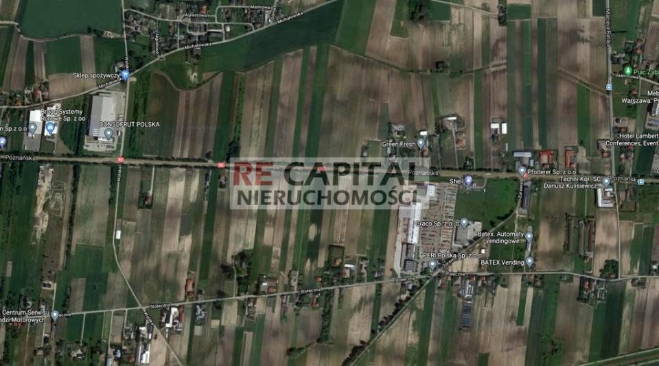 Działka usługowa Płochocin sprzedam