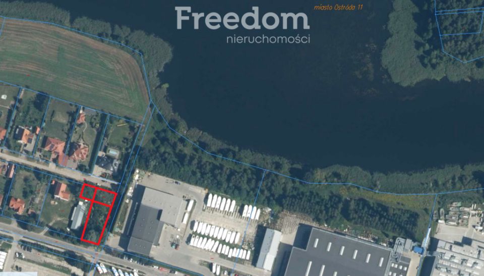 Działka inwestycyjna Ostróda