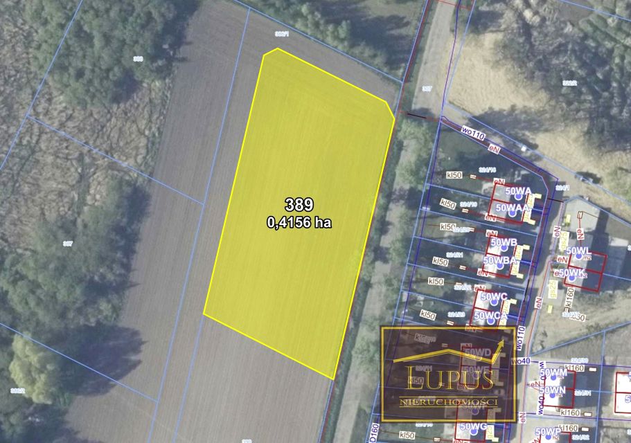 Działka budowlana Skalin