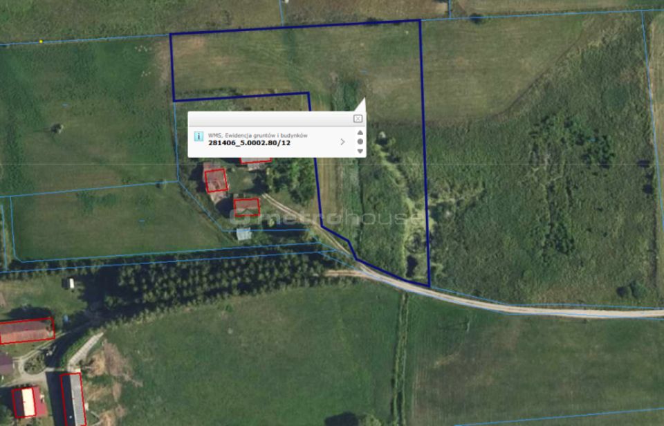 Działka rolna Franknowo