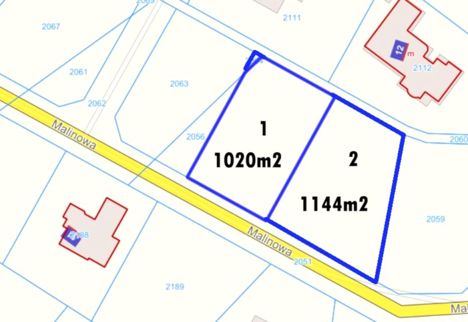 Działka budowlana Borówiec