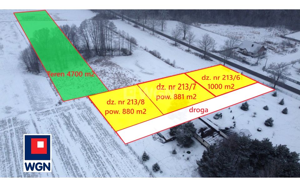 Działka budowlana Kawęczyn