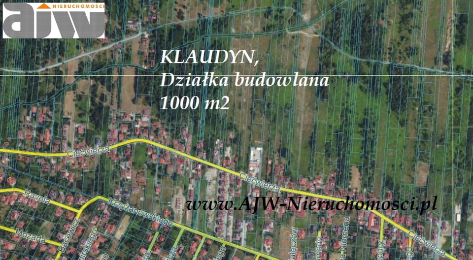 Działka budowlana Klaudyn