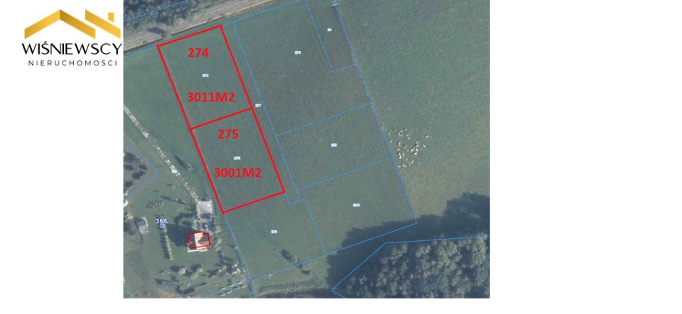 Działka budowlano-rolna Zastawno