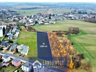 Działka nad jeziorem