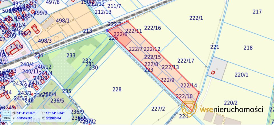 Działka rolna Smolec