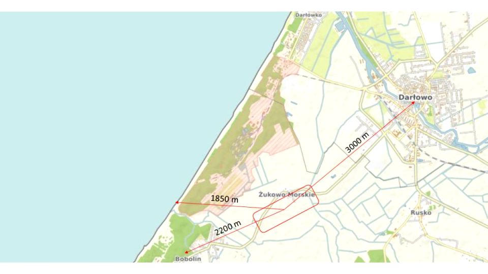 Działka usługowa Żukowo Morskie
