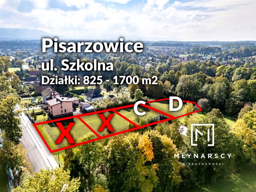 Działka budowlana Pisarzowice