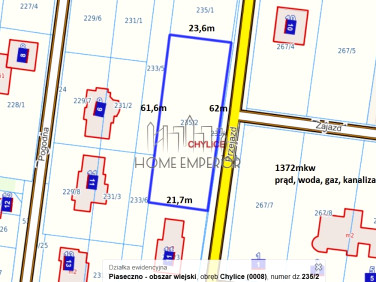 Działka budowlana Chylice