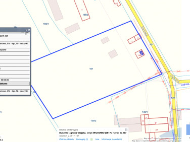 Działka inna Wilkowo