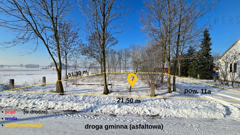 Działka budowlana Zalesie