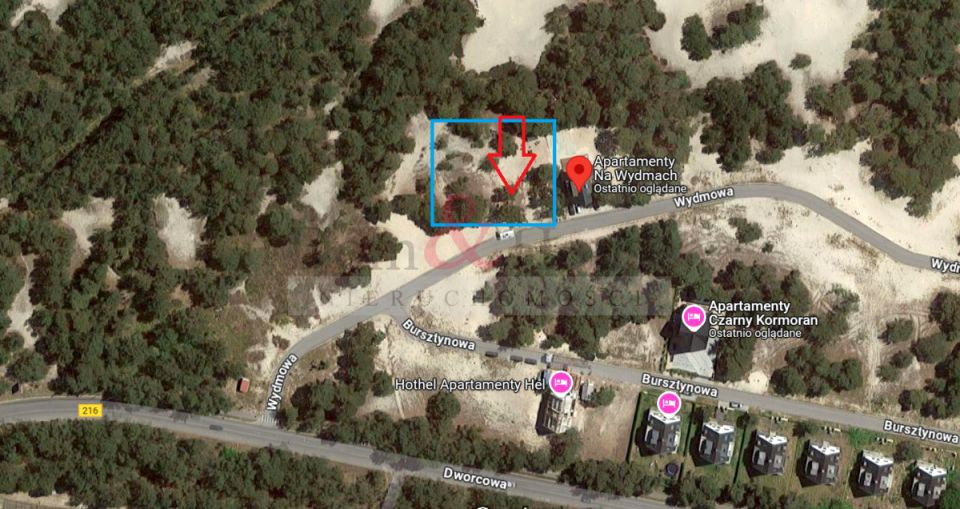 Działka usługowa Hel