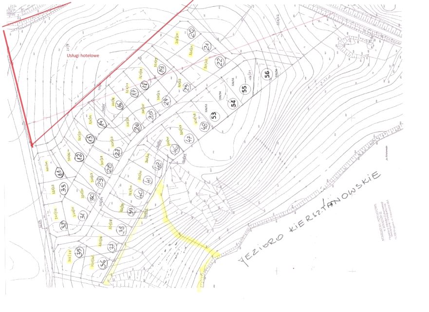 Działka inwestycyjna Mrągowo