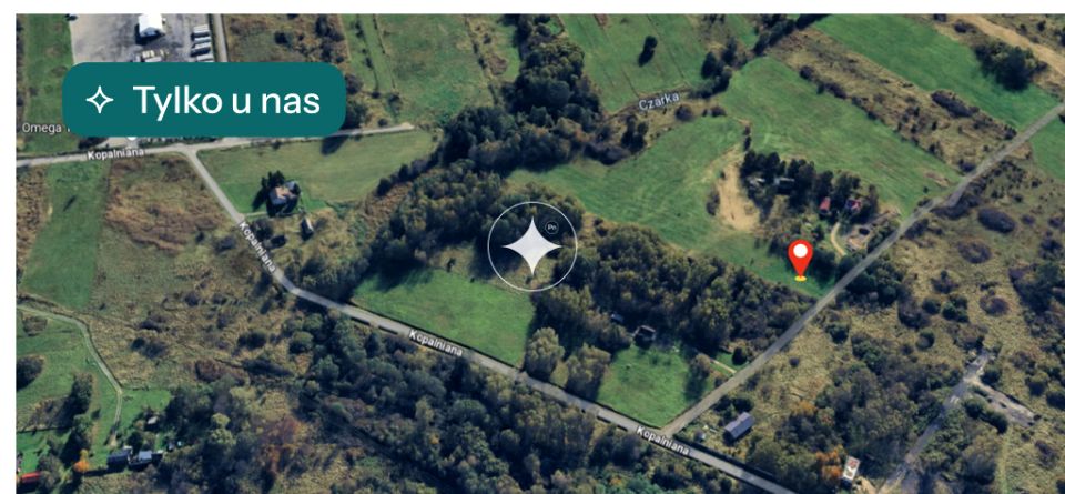 Działka budowlana KAMIENICA POLSKA