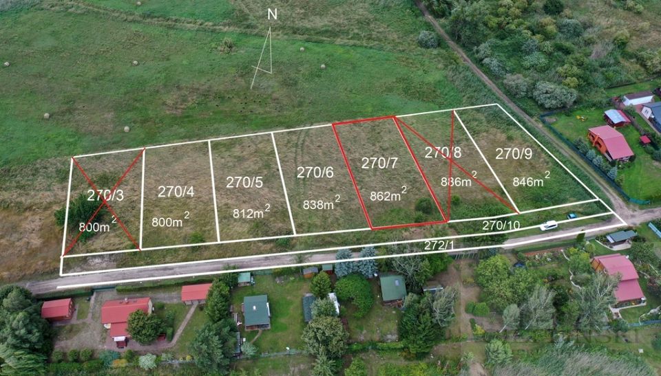 Działka rekreacyjna Załęże