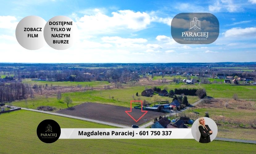 Działka budowlano-rolna Wykroty