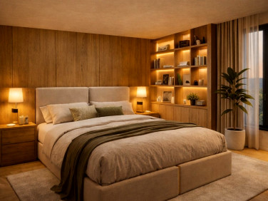 Mieszkanie blok mieszkalny nad jeziorem