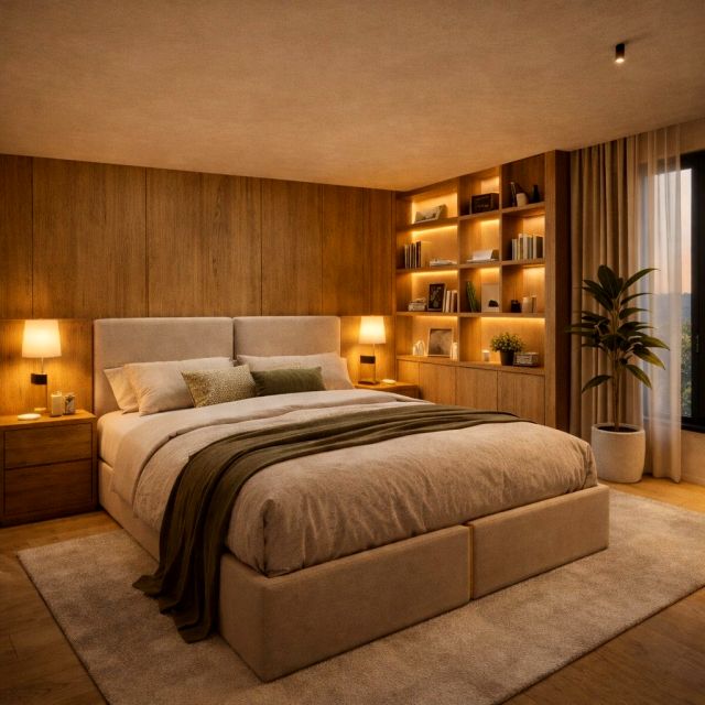 Mieszkanie blok mieszkalny nad jeziorem