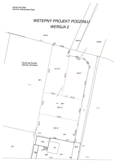 Działka budowlana Porosły-Kolonia