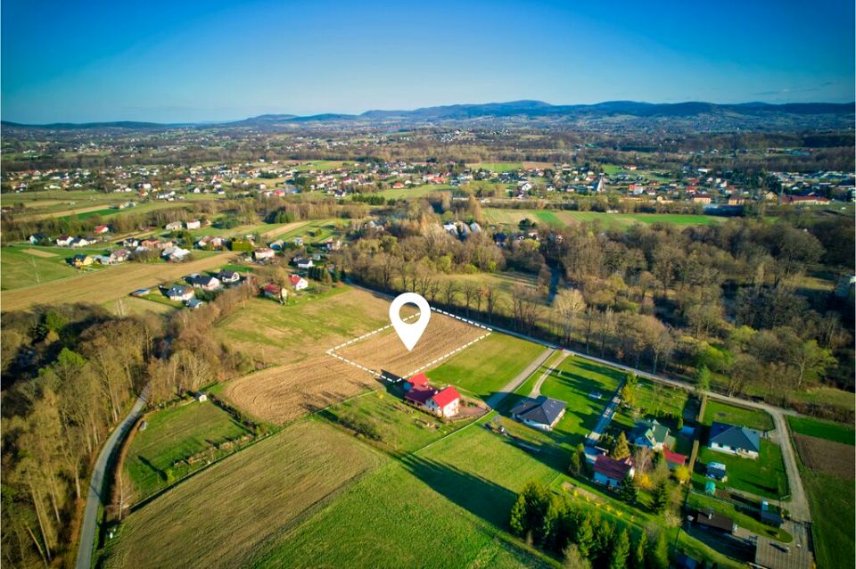 Działka budowlana Zagórzany