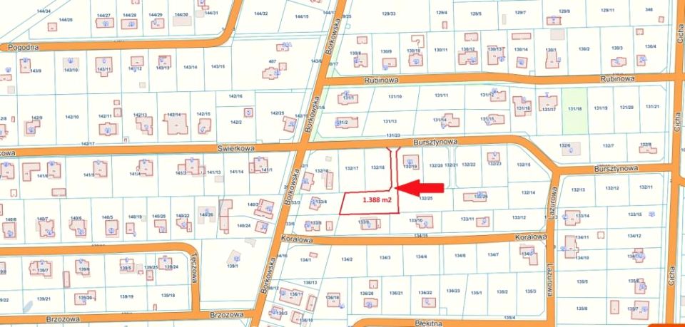 Działka budowlana Grzybowo