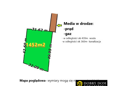 Działka budowlana Dobrzyniewo Duże