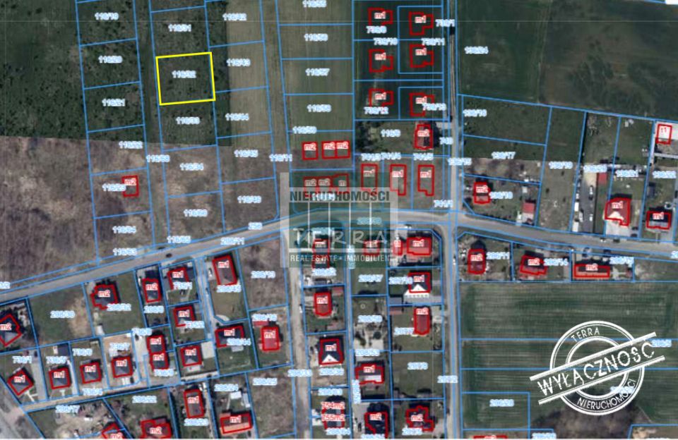 Działka budowlana Brzezie k. Sulechowa