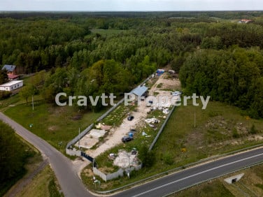 Zabudowana działka Grzymek
