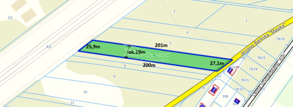 Działka budowlana Zielonka