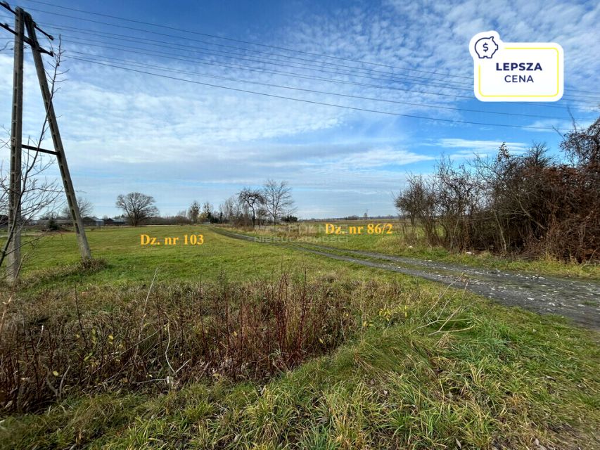 Działka rolna Żuki