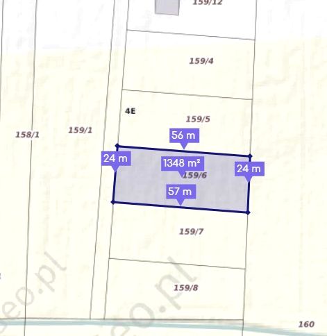 Pusta działka Stary Kromolin