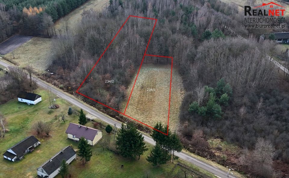 Działka budowlano-rolna Rzegocin