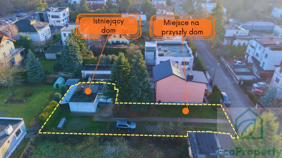 Ogrodzona działka sprzedam
