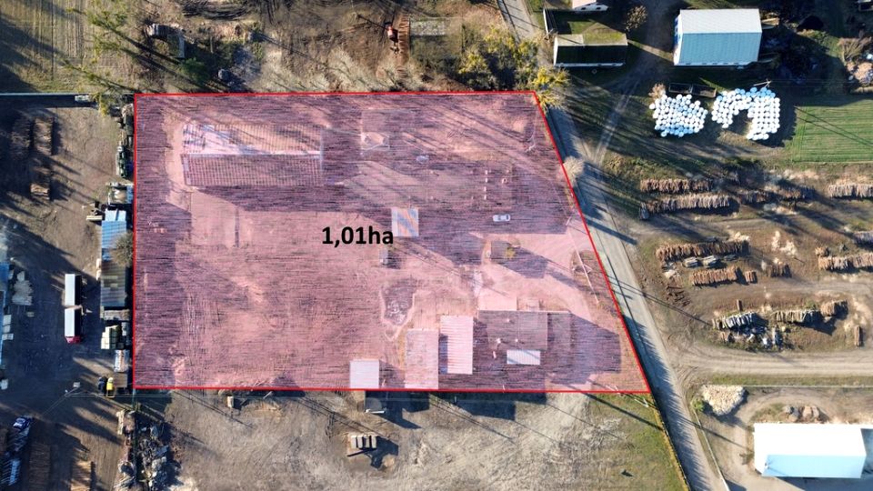 Działka przemysłowa Chełst