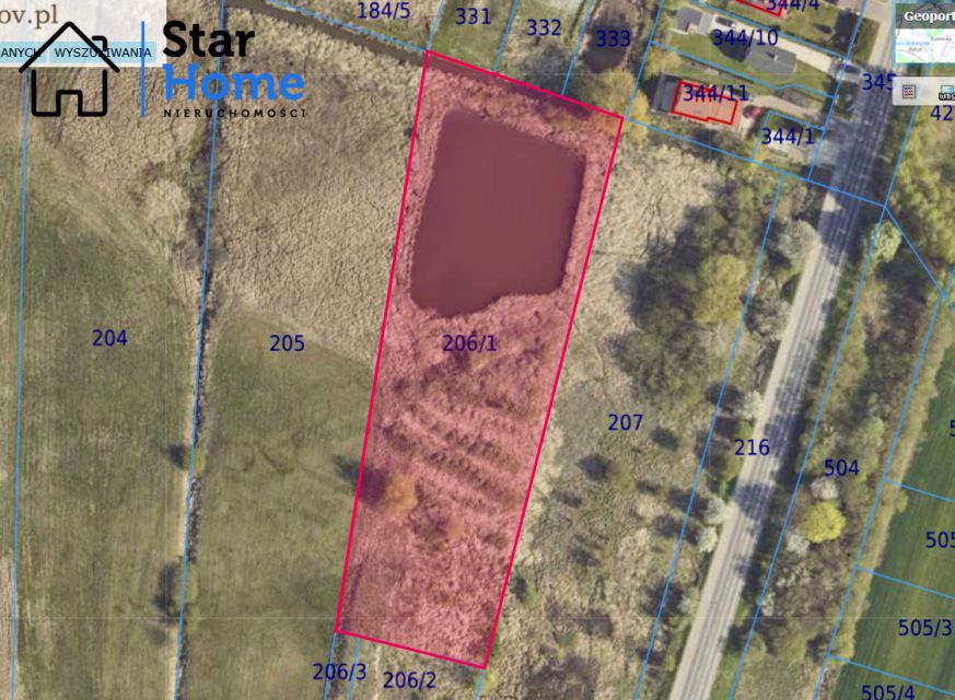 Działka rekreacyjna Pokrówka