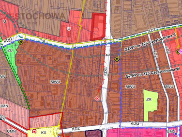 Działka inwestycyjna Częstochowa