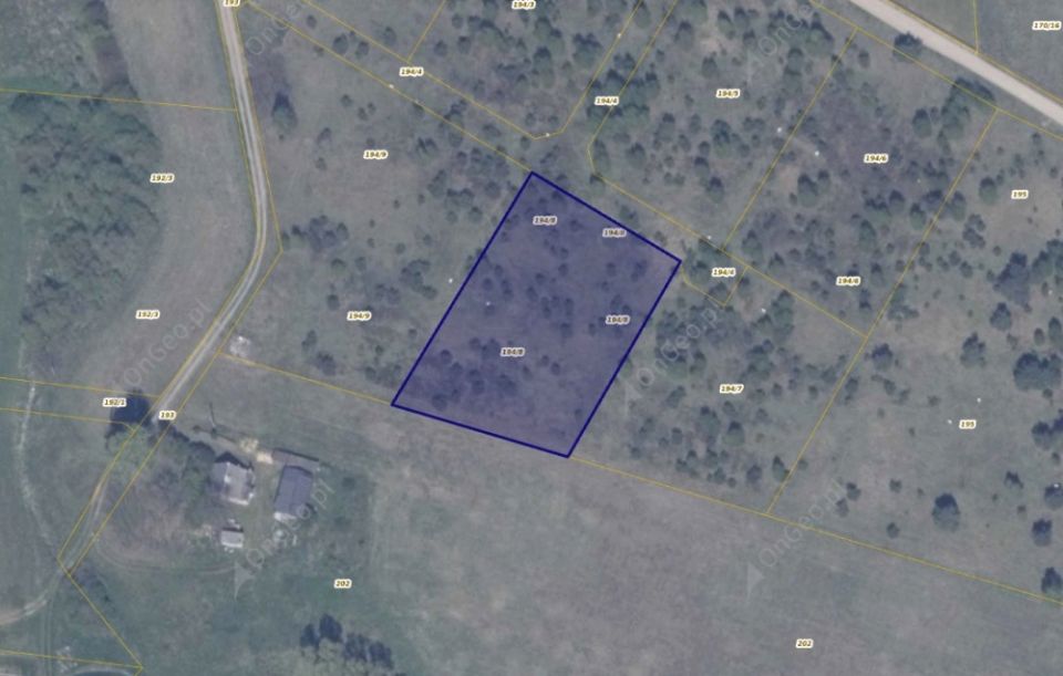 Działka budowlana Ełganowo